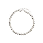 5 mm Ball Sterling Silver Bracelet - Simply Whispers