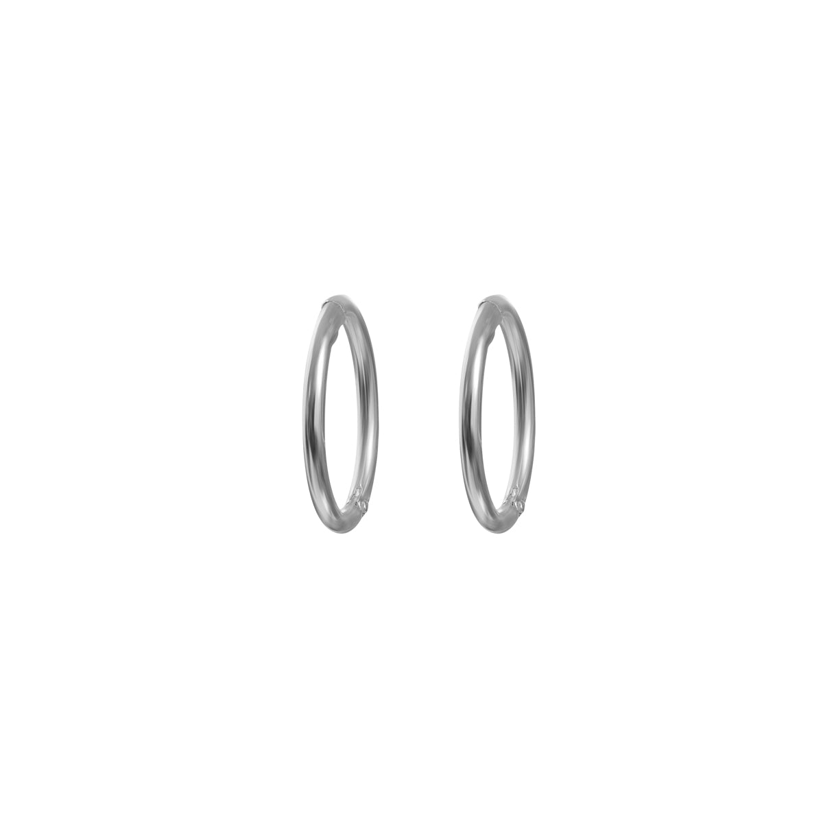 Sterling Silver 10mm Endless Huggie Hoop - Simply Whispers