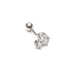 Helix Ear Piercing Stainless Steel Triple Crystal - Simply Whispers