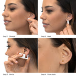 Ear Piercing 4 mm Ball Gold Plated Self Piercer - Simply Whispers