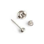 Ear Piercing 3 mm Bezel Crystal Stainless Steel Self Piercer - Simply Whispers