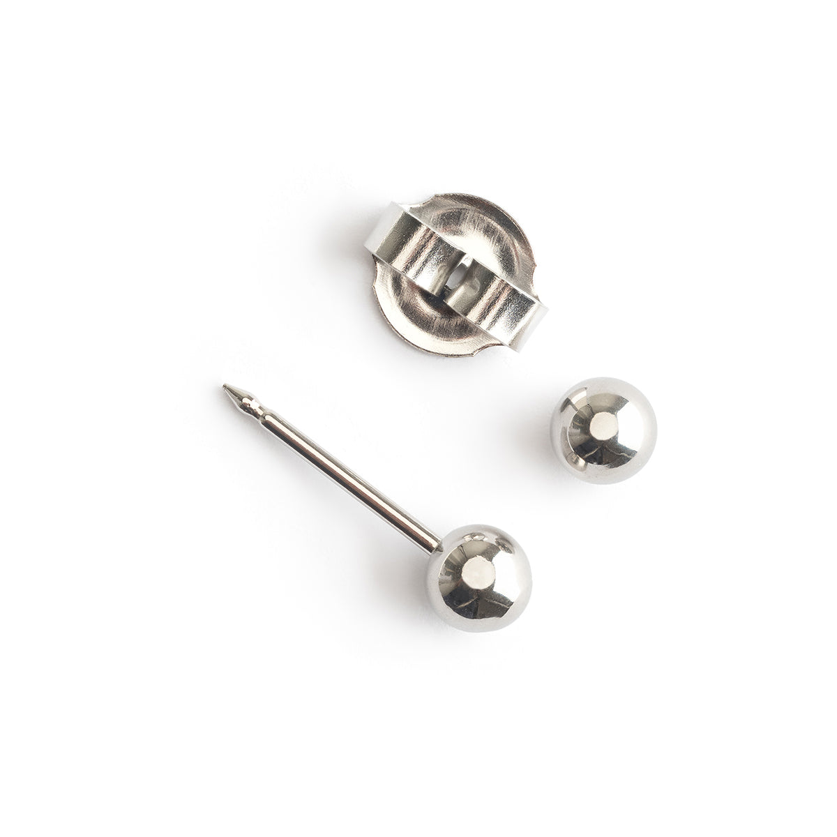 Ear Piercing 4 mm Ball Stainless Steel Self Piercer - Simply Whispers