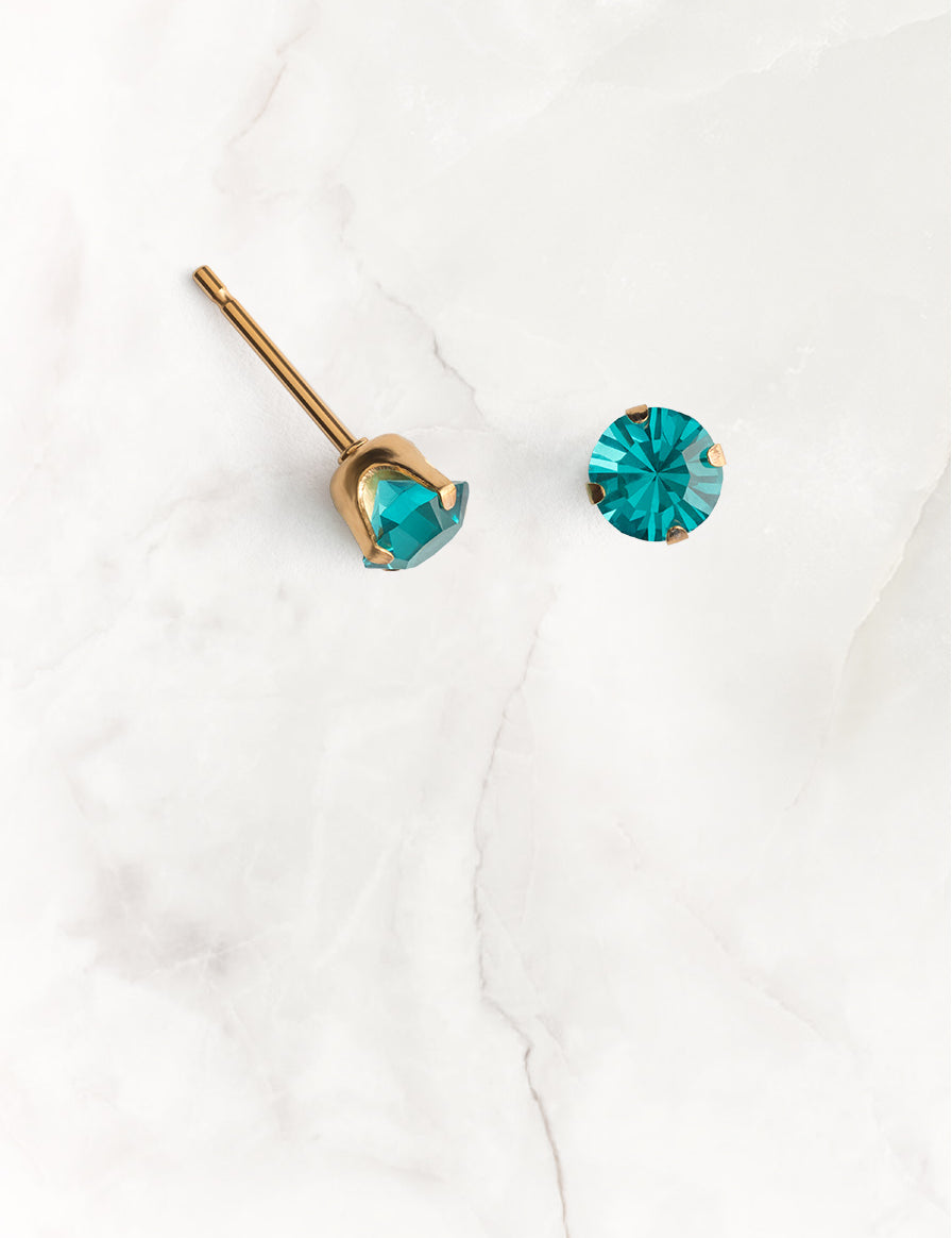 Gold Stud Earrings