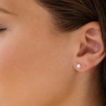 Round Crystal 5mm Stud Earrings - Simply Whispers