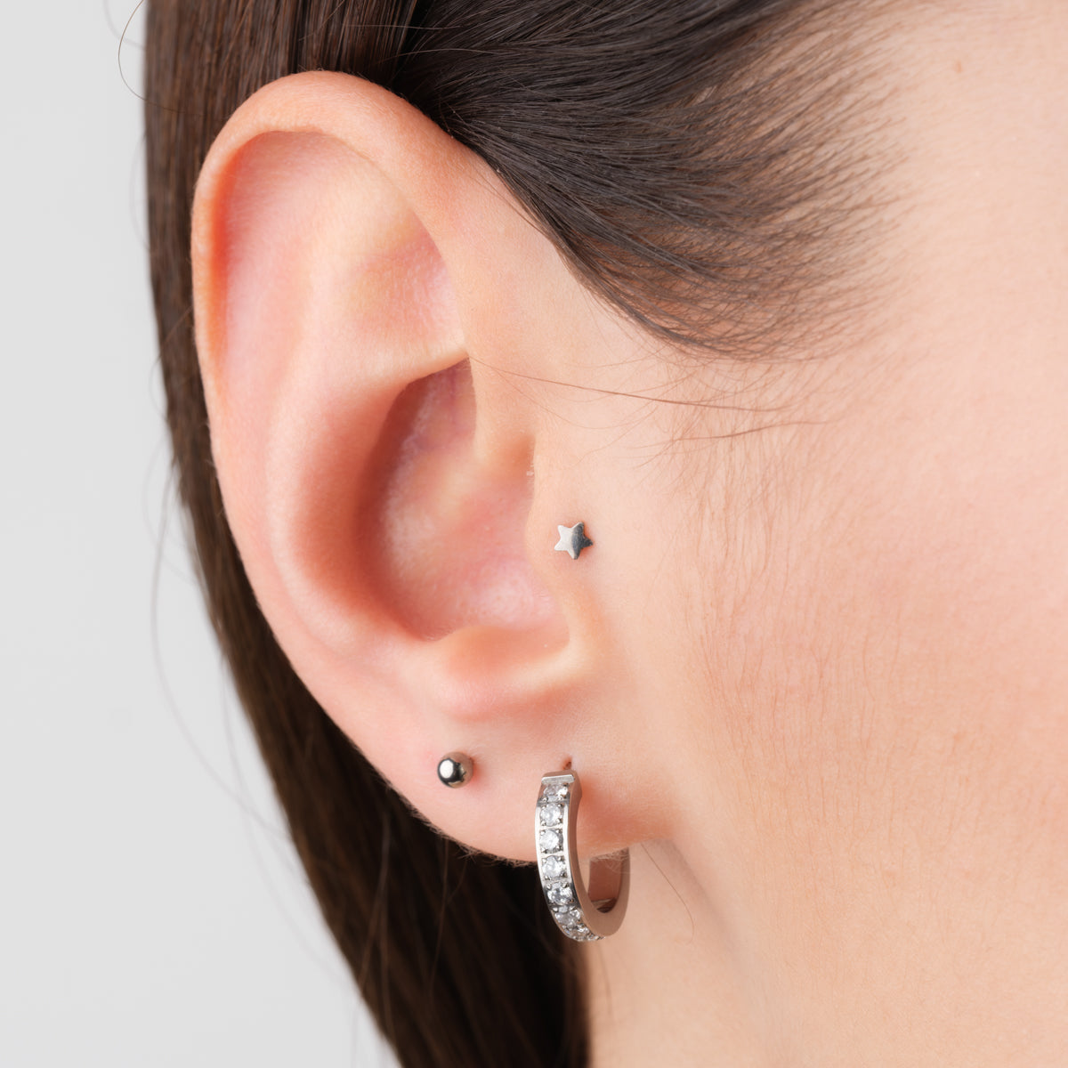 Star Titanium Helix Earring - Simply Whispers