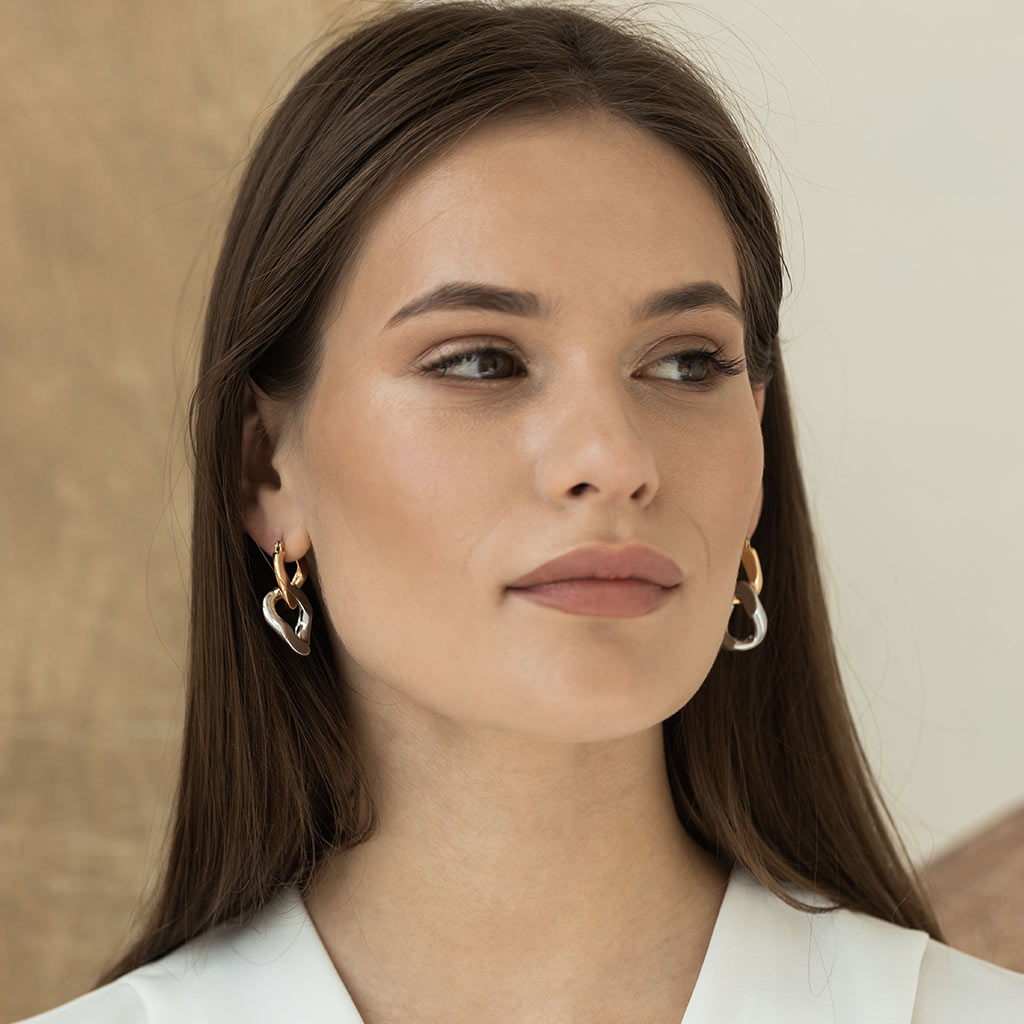 Chunky Chain Drop Earrings - Simply Whispers