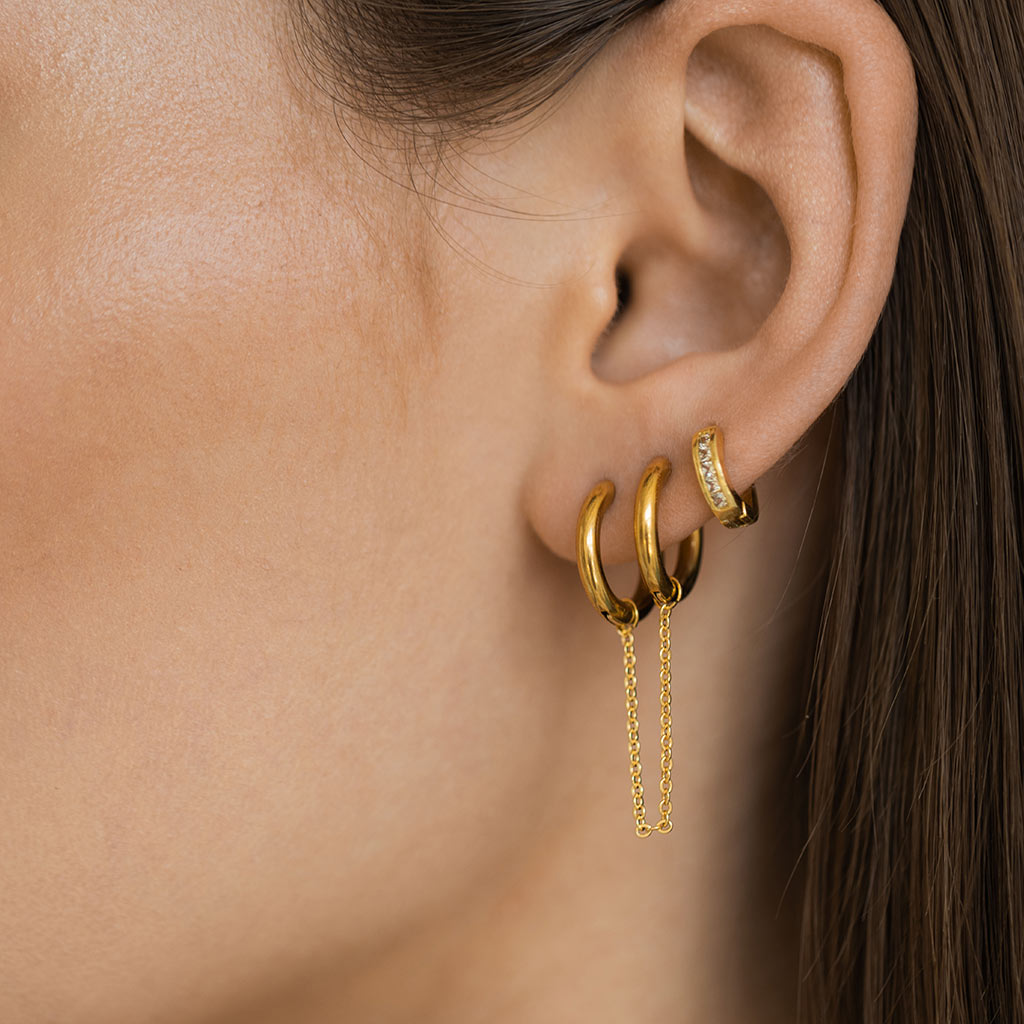 Threader Hoop Earring - Simply Whispers