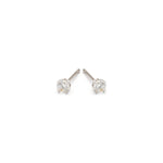 April Birthstone Stainless Steel Stud Earrings - Simply Whispers