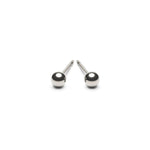 Stainless Steel 3 mm Ball Stud Earrings - Simply Whispers