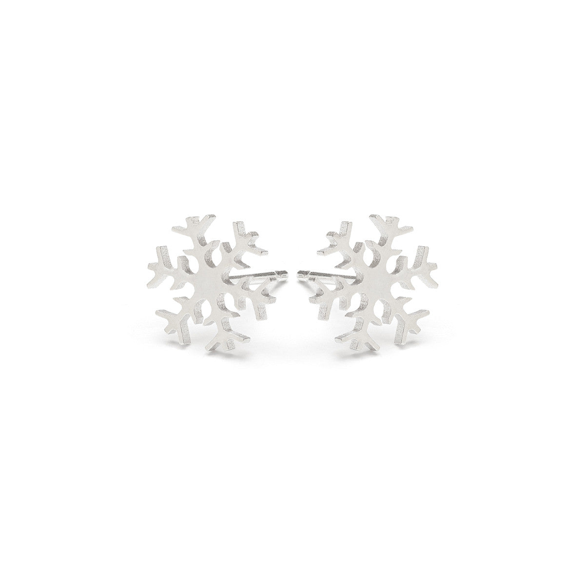 Sterling Silver Snowflake Earrings - Simply Whispers