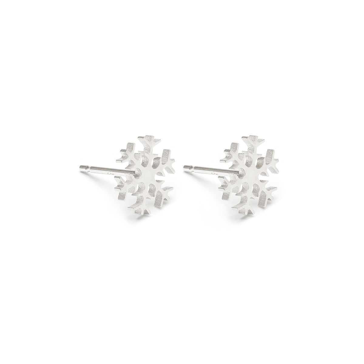 Sterling Silver Snowflake Earrings - Simply Whispers