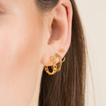 Braided Hoop Earrings - Simply Whispers