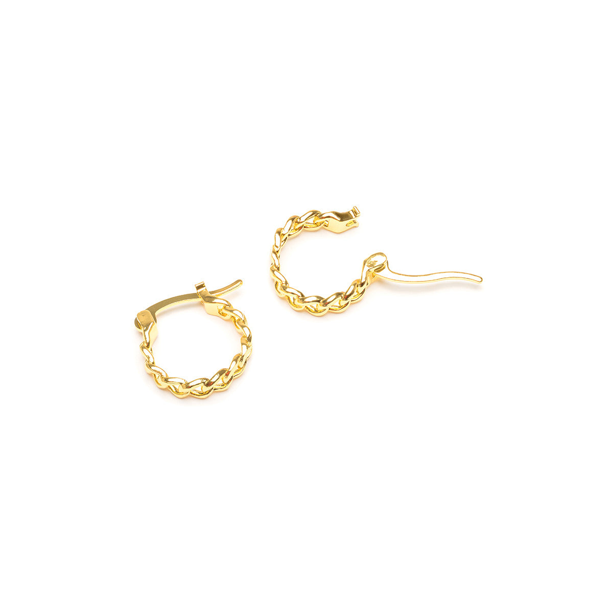 Braided Hoop Earrings - Simply Whispers