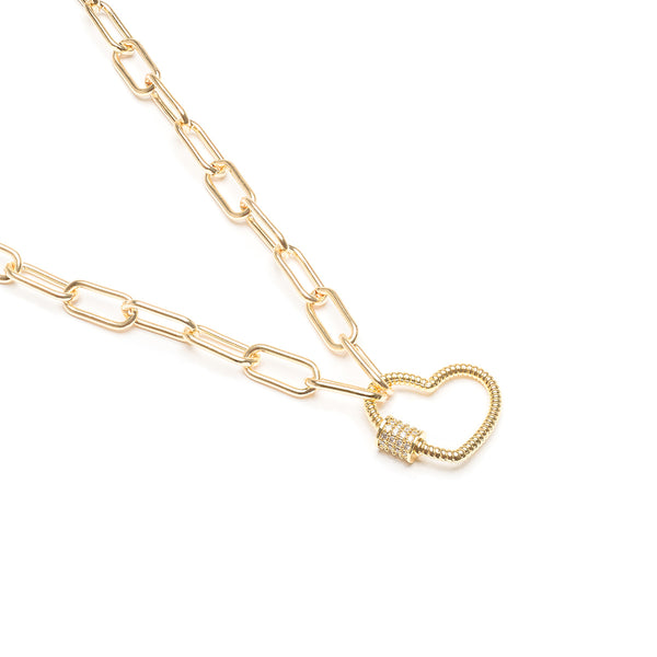 Heart Chain Necklace | Simply Whispers