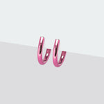 Small Pink clip on earrings - Simply Whispers