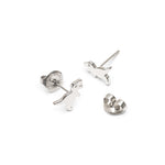 Silver T-Rex Stud Earrings - Simply Whispers