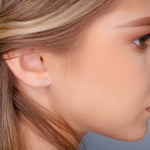 Mini Cross Stud Earrings - Simply Whispers