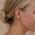 Titanium ball 4 mm stud earrings - Simply Whispers